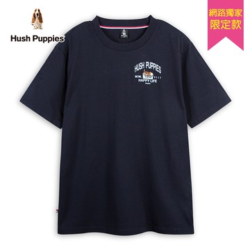 Hush Puppies T恤 男裝Q版趴趴狗寬版T恤