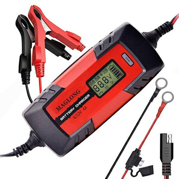 MAGLONG【美國代購】自動電瓶充電器6V / 12V 1-4Amp智能自動充電