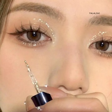 『天天秒發』 碎鑽液體眼影 珠光眼影液 閃粉爆閃液態眼影 午夜牛郎一滴淚液體眼影亮片超閃亮晶晶閃粉珠光防水臥蠶筆提亮液