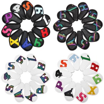 尚邊日韓通用高爾夫球桿套 桿頭套 鐵桿組桿套保護套 球頭套帽套