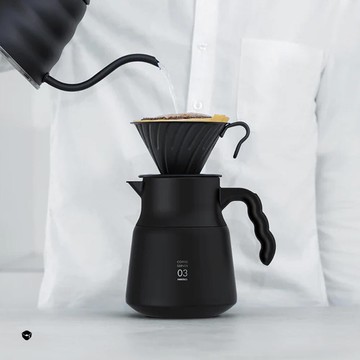 hariov60 vhsn系列雙層真空不鏽鋼保溫咖啡壺plus 03 800ml