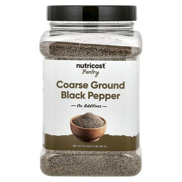 Nutricost, Pantry，粗磨黑胡椒，21.1 盎司（590 克）