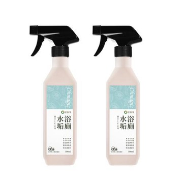 【歐美淨】植萃酵素浴廁水垢清潔劑500ml 2入組(浴廁清潔劑/污垢清潔劑)