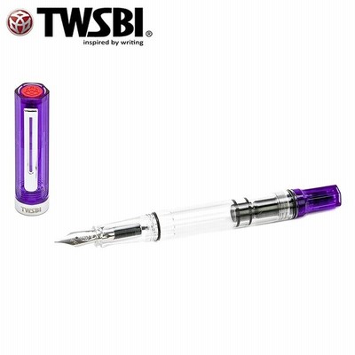 名入れ対応 ツイスビー Twsbi 万年筆 Eco エコ トランスパープル スケルトン 男性 女性 プレゼント ブランド 文房具 おしゃれ かわいい 初心者 おすすめ 通販 Lineポイント最大get Lineショッピング
