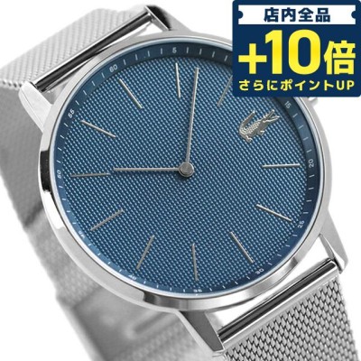 毎日さらに+10倍 ラコステ 時計 41mm クロノグラフ クオーツ メンズ 腕時計 ブランド 2011005 ブルー | LINEショッピング