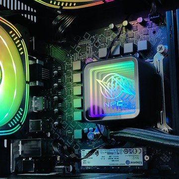 NPC棱鏡V240 V360 一體式水冷CPU散熱器ARGB無限鏡發光散熱全平臺