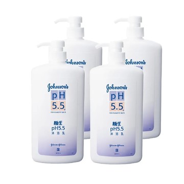 【Johnsons 嬌生】pH5.5 沐浴乳1000mlx4入組