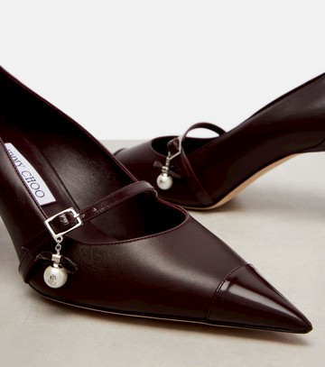 Jimmy Choo Aren 65 leather pumps