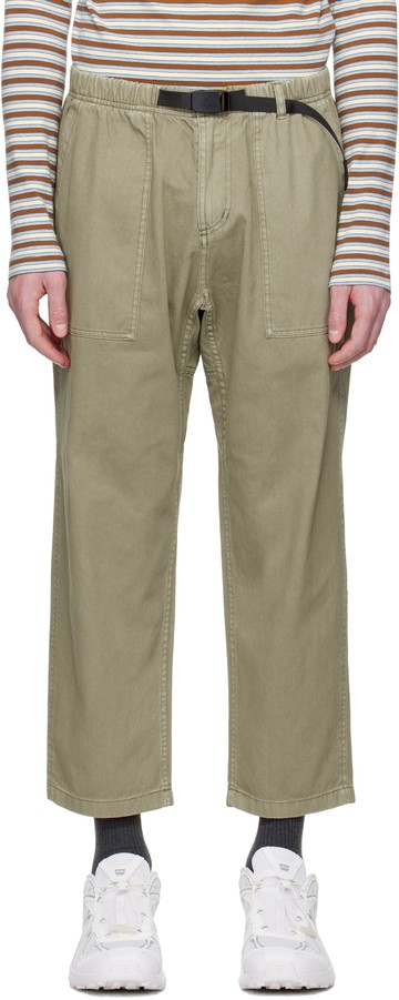 Gramicci 绿色 Loose Tapered 长裤