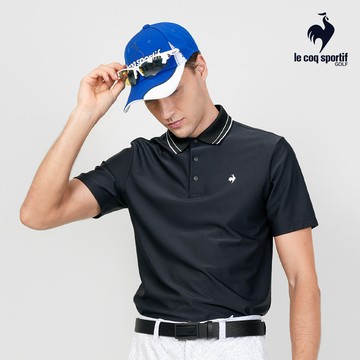 【LE COQ SPORTIF GOLF公雞高爾夫】男款寶藍色輕量吸汗速乾專業高爾夫球帽 QGT0J100
