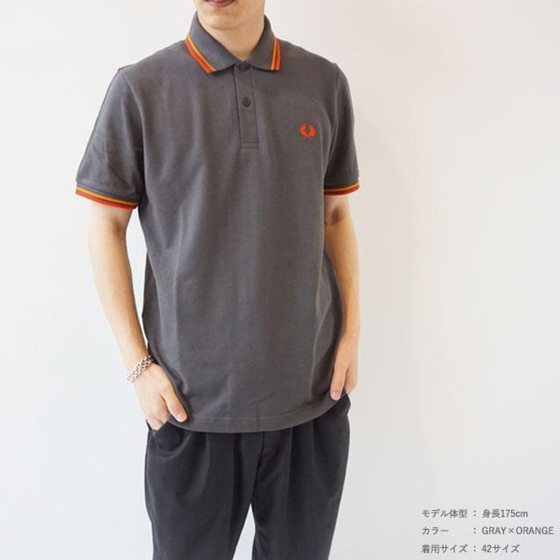 フレッドペリー ポロシャツ メンズ レディース FRED PERRY TWIN TIPPED 