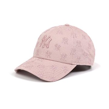 New Era 棒球帽 Tonal Monogram 粉 940帽型 可調帽圍 紐約洋基 NY 刺繡 老帽 帽子 NE14499970