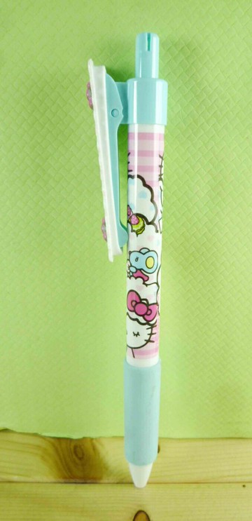 【震撼精品百貨】Hello Kitty 凱蒂貓 KITTY原子筆-夢想圖案-藍色 震撼日式精品百貨