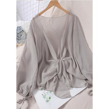 大碼女裝2025新款胖mm妹妹遮肉顯瘦寬松雪紡防曬衣披肩開衫薄外套