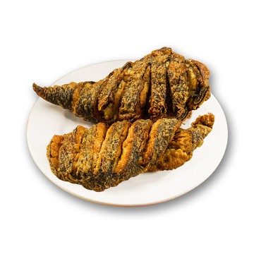 樂活e棧 素食年菜 酥香椒鹽魚280gx1盒-全素(年菜 年夜飯 椒鹽魚)