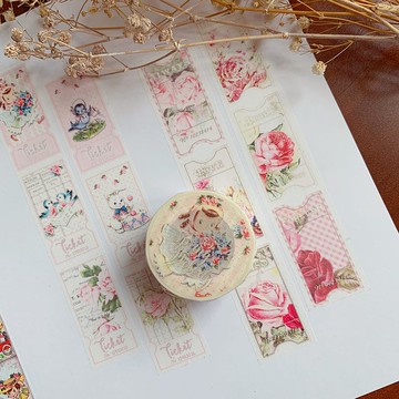 Spring Melody 票據紙膠帶