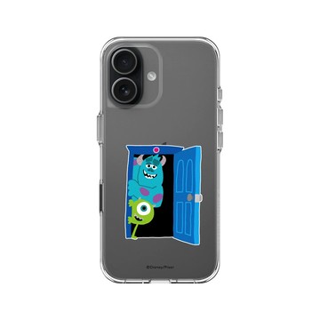 iPhone 17 Clear Case（相機按鈕） 透明 - 迪士尼-皮克斯 PIXAR - Knock! 怪獸電力公司
