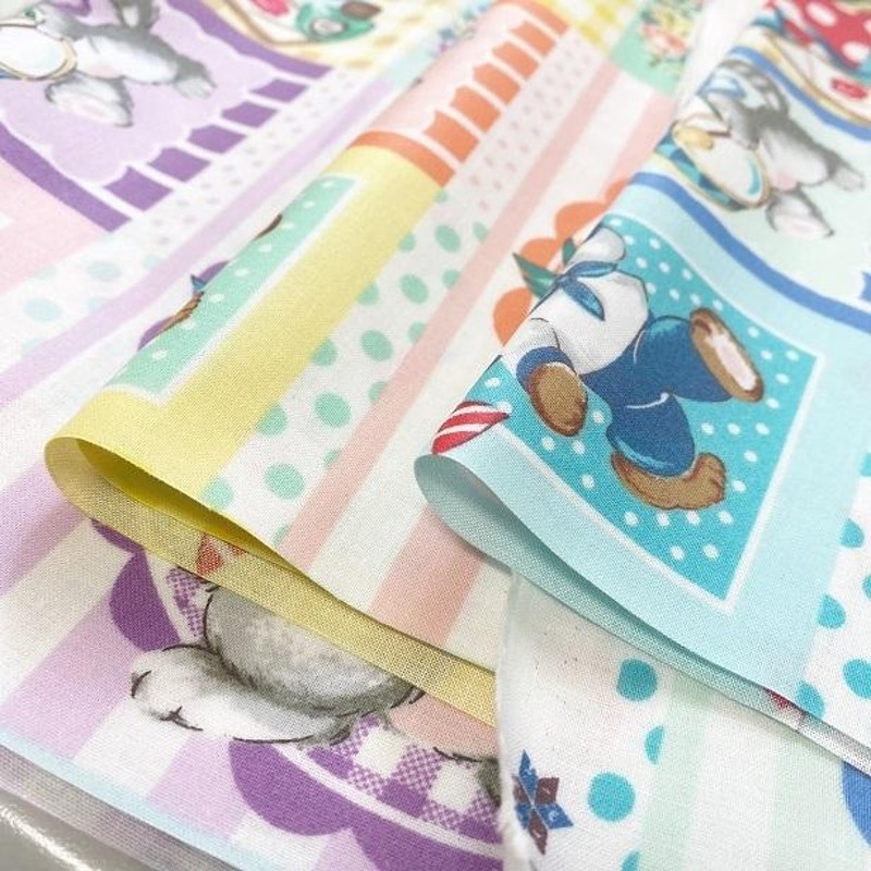 女の子パネル生地ハンドメイド★きゃんべる 女の子パネル生地 ハンドメイド（ハンドメイド パネル生地 中
