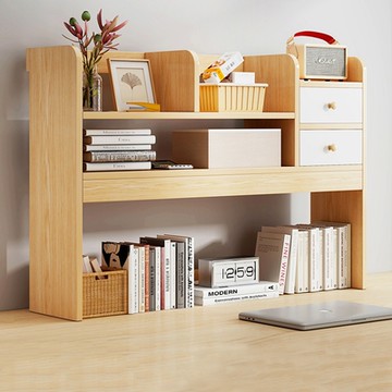 【HappyLife】 桌上收納書架 72×18×78CM Y10901