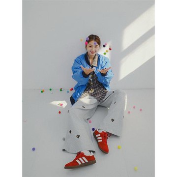 泡菜小姐 超顯白！秋冬新品韓版狗狗繡花寬松夾棉棒球外套棉服女