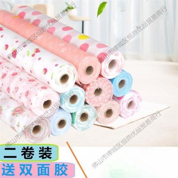2卷櫥柜墊紙防水防潮墊紙廚房衣柜抽屜臺面鋪紙廚柜防油鞋柜防塵