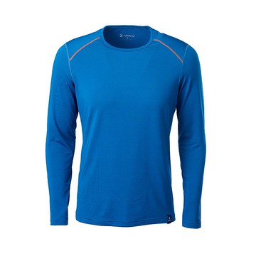 【Wildland 荒野】輕能量纖維親膚保暖衣 男 土耳其藍 W2672-46