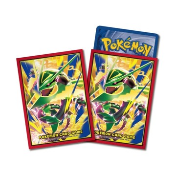 【預購】(限量)POKEMON寶可夢集換式卡牌 高級造型卡套(M6)-超級烈空坐