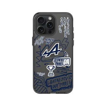 iPhone 15 Pro Max Clear 酷墨灰 - Alpine - Graffiti