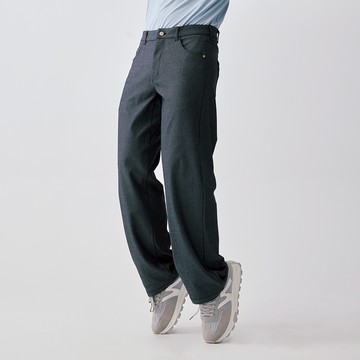 寬直筒｜超彈力高腰丹寧牛仔褲 #TJ0571