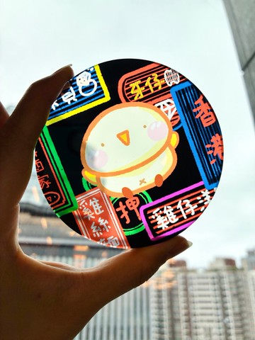 透光杯墊