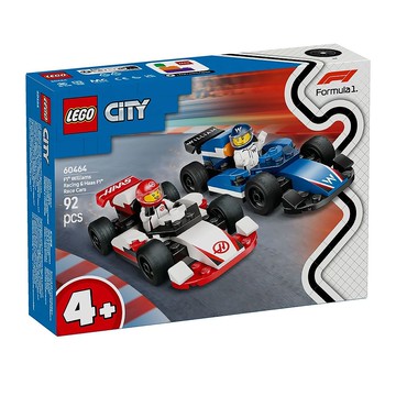 LEGO 樂高 City系列 60464 CITY F1威廉斯哈斯F1