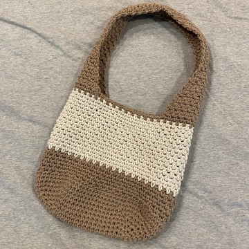 手工編織  鉤針 肩包/側背包/托特包/編織包