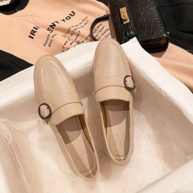 春新作 レディース厚底シューズ 靴 2カラー ローファー 可愛い スニーカー フラット パンプス 美脚 ファッション 通販 Lineポイント最大1 0 Get Lineショッピング