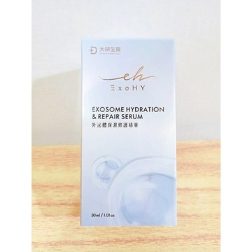 (10%蝦幣回饋/免運) 大研生醫 ExoHY外泌體保濕修護精華 30ml 2ml 精華液 肌底修護 Ectoin玻尿酸