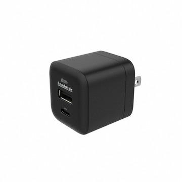 [家速配]Soodatek PD快充充電器25W(黑色)