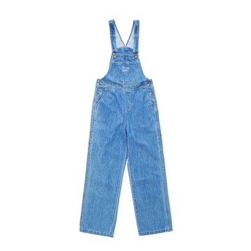 5th STREET｜女裝｜牛仔吊帶長褲｜拔洗藍