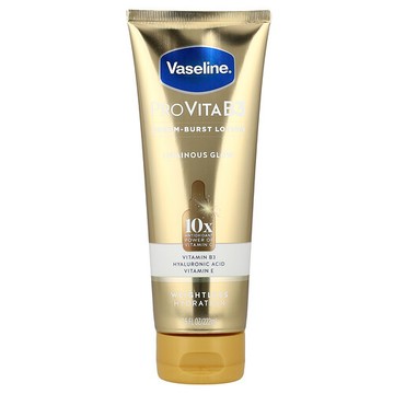 Vaseline, ProVita B3，精華爆水乳，光感煥亮，7.5 液量盎司（222 毫升）
