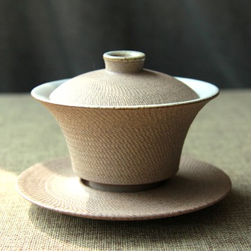 精工蓋碗 阡陌 汝瓷冰裂紋手工禪意簡約整套功夫茶具茶器1入