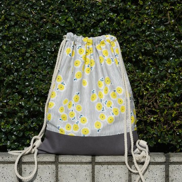 束口後背包/束繩包/束口袋 ~ 雛菊(B218) RS