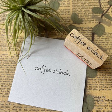Coffee O'Clock 印章
