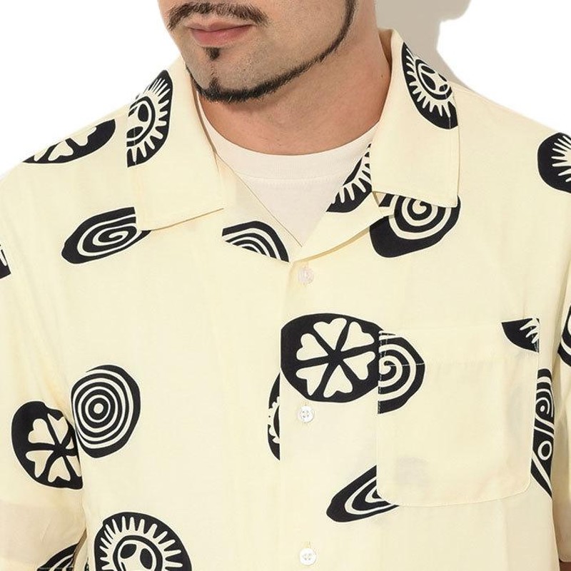 ステューシー シャツ 半袖 STUSSY メンズ Icon Pattern ( stussy shirt