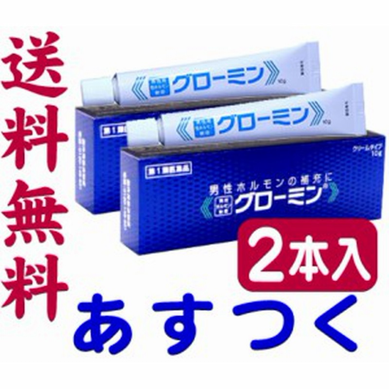 市場 第1類医薬品 男性ホルモン軟膏剤グローミン