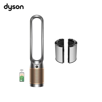 Dyson 戴森【效率等級5】TP12 Purifier Cool De-NOx 二合一甲醛NOx偵測涼風空氣清淨機(鎳金色)贈原廠濾網一組