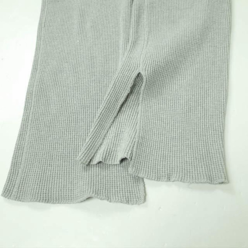 PHEENY フィーニー 日本製 Big waffle flare pants ビッグワッフル 
