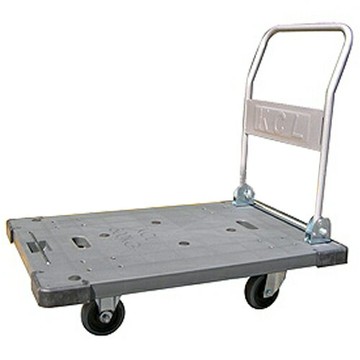 【史代新文具】5F19 60X120cm 塑鋼灰色推車