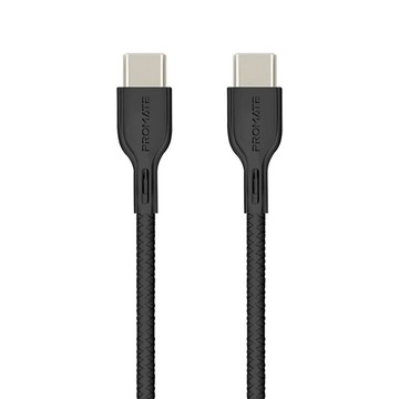 USB Type C to Type C 快速充電傳輸線(2M/黑)(Powerbeam-CC2)