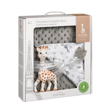 【Sophie La Girafe】咬牙器蓋毯禮盒✨送禮首選✨新生禮✨彌月禮✨育兒好物
