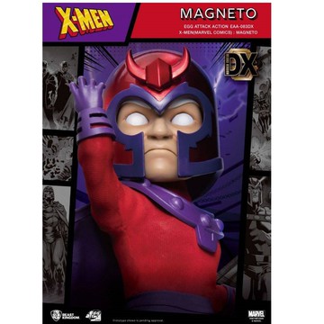 (不挑盒況) EAA-083DX X戰警 萬磁王 豪華版 MAGNETO Q版 漫威 可動公仔 MARVEL 野獸國