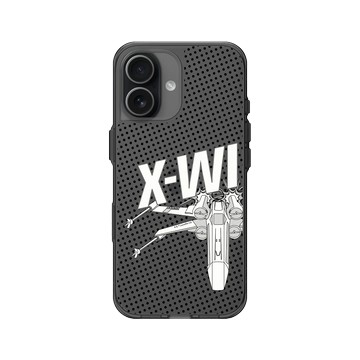 iPhone 17 Clear (相機按鈕) 酷墨灰 - 迪士尼-星際大戰 Star Wars - POP X戰機 X-WI