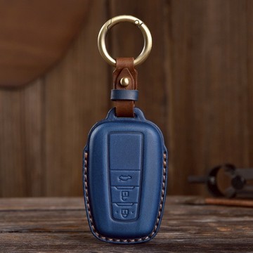 『Toyota 熱壓鑰匙皮套』ALITS 12代 CROSS RAV4 5代 CC 手工鑰匙套 熱壓皮套